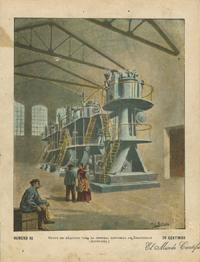 Kalgoorlie gold processing machine. A print "Grupo de Maquinas parra la Central Electrica de Kalg...