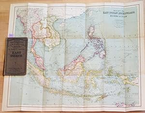 Malay, or East Indian Archipelago with Burma and Siam map