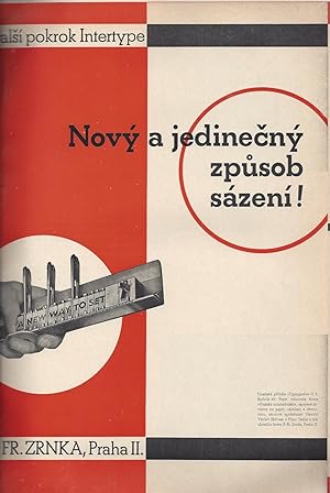 TYPOGRAFIA, ROCNIK XXXXIII - 1936, Odborny list Cd Knihtiskaru - Vydava spolek typografia