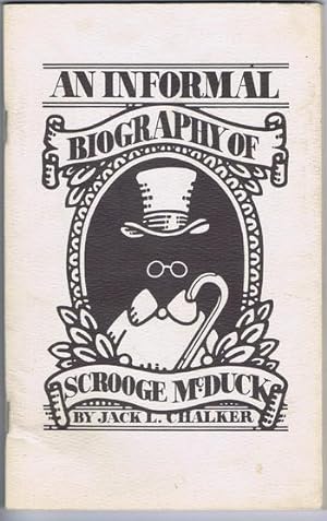 AN INFORMAL BIOGRAPHY OF SCROOGE McDUCK. ( Walt Disney's Uncle Scrooge & Carl Barks Collectible )