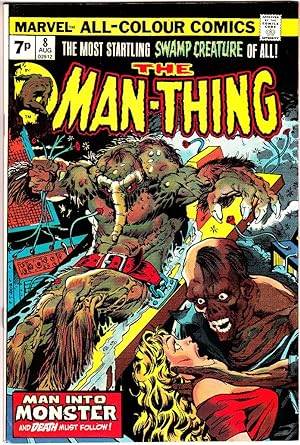 MAN-THING Vol 1 #8 Aug 1974 Comic
