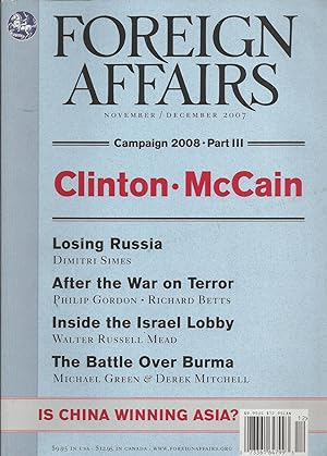 Foreign Affairs, November / December 2007