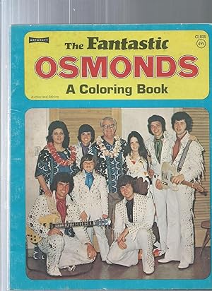The Fantastic OSMONDS A coloring Book Authorized Edition