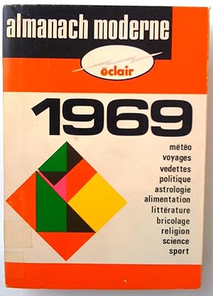 Almanach moderne éclair 1969