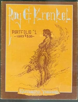 ROY G. KRENKEL - Portfolio #1 (Fantastic Visions Book One - 1993);
