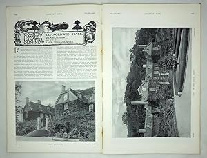 Original Issue of Country Life Magazine Dated December 28th 1907 with a Main Feature on Llangedwy...