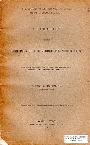 Statistics of the Fisheries of the Middle Atlantic States