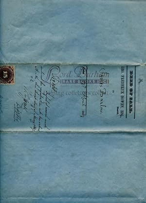 George Fredrick Bowen (Sheriff) Document Signed. An 1867 Deed of Sale