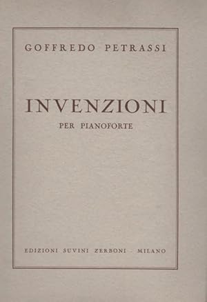 INVENZIONI per Pianoforte