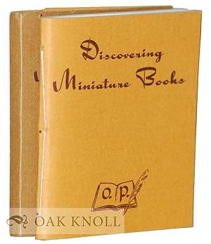 DISCOVERING MINIATURE BOOKS