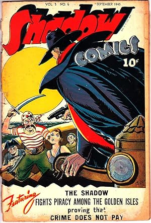 SHADOW COMICS: Vol 5, No. 6 Sept 1945 Comic