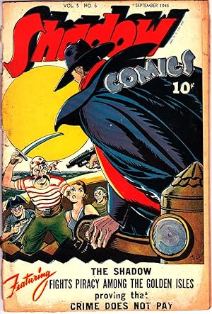 SHADOW COMICS: Vol 5, No. 6 Sept 1945 Comic