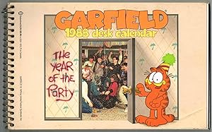 GARFIELD 1988 desk calendar: The Year of the Party