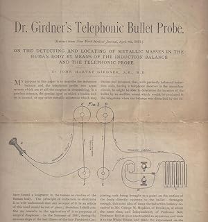 Dr. Girdner's Telephonic Bullet Probe