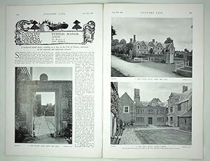 Original Issue of Country Life Magazine Dated August 30th 1930 with a Main Feature on Fyfield Man...