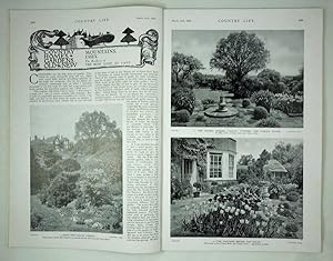 Original Issue of Country Life Magazine Dated March 14th 1925 with a Main Feature on Mountains in...