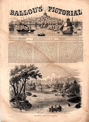 Ballou's Pictorial Drawing-Room Companion, May 24, 1856. Thousand Islands; Labuan Island, Borner;...