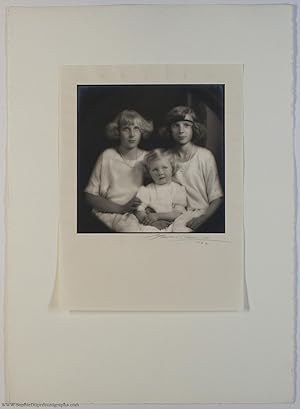 Fine portrait photograph, unsigned, by Marcus Adams, (1909-2002) and MARIA CRISTINA (1911-1996), ...