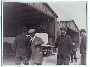 Fine original unsigned vintage photo (Louis, 1872-1936, French Pioneer Airman, Made the first Aer...
