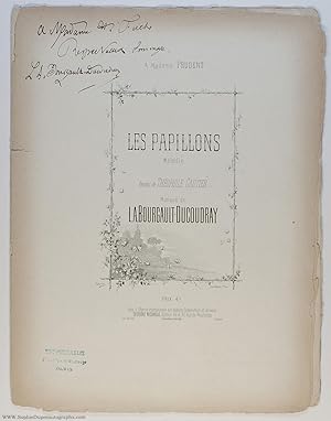 Light hearted song 'Les Papillons' ('The Butterflies'), (Louis Albert, 1840-1910, Breton Composer...
