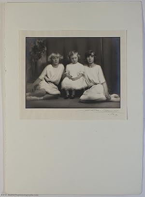 Fine portrait photograph, unsigned, by Marcus Adams, (1909-2002) and MARIA CRISTINA (1911-1996), ...