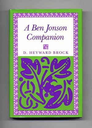 A Ben Jonson Companion