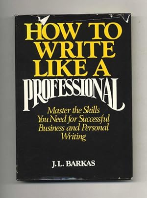 How to Write like a Professional
