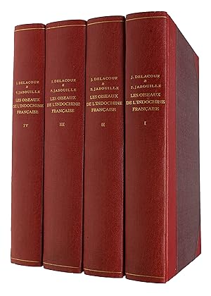 Les Oiseaux de l'Indochine Francaise. 4 vols. Exposition Coloniale Internationale.