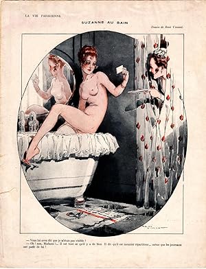 L'Ephémère des Artistes de La Vie Parisienne - le Numero de 22 Septembre 1917 Art Deco-Art Nouvea...