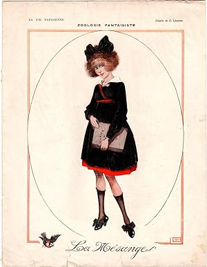 L'Ephémère des Artistes de La Vie Parisienne - le Numero de 23 Mars 1918 Art Deco-Art Nouveau Ill...