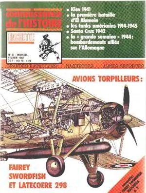 Avions torpilleurs Fairey Swordfish et latecoere 298 (Bon Etat)