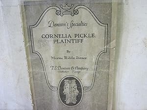 Cornelia Pickle Plaintiff