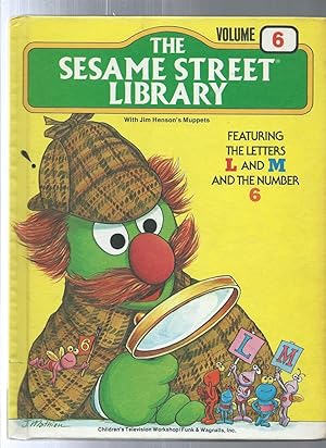 The Sesame Street Library vol 6 featuring the letters L and M and the number 6