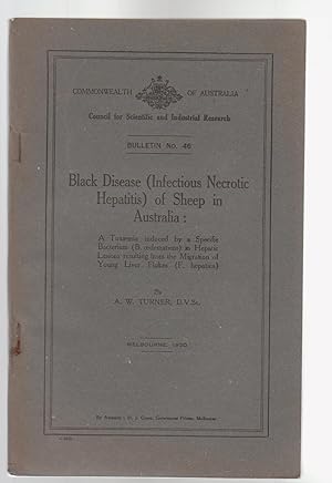 BLACK DISEASE (INFECTIOUS NECROTIC HEPATITIS) OF SHEEP IN AUSTRALIA