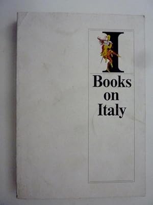 "BOOKS ON ITALY 40th Frankfurt Book Fair 1986"