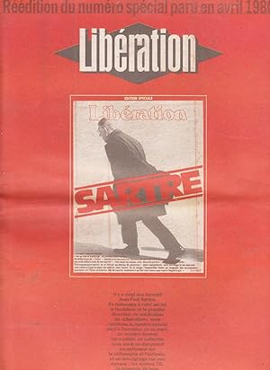Supplément au journal "Libération" (réédition) [SARTRE, Jean-Paul]