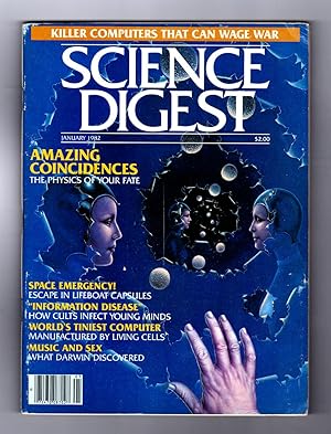 Science Digest / January, 1982. Neptune and Beyond; Brain's Split Universe; Dolphins; Battle Bene...
