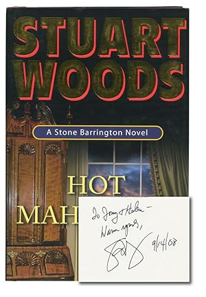 Hot Mahogany (First Edition, inscribed to film director and producer Tony Bill)