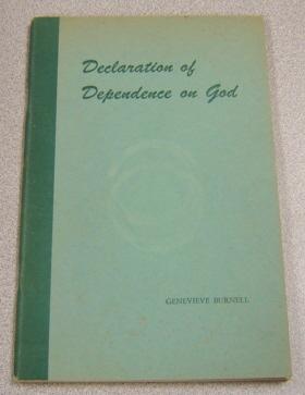 Declaration Of Dependence On God