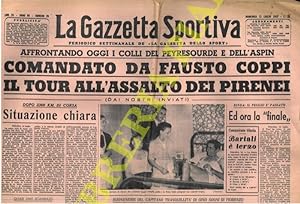 Comandato da Fausto Coppi il Tour all'assalto dei Pirenei.