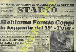 Su ogni vetta, in ogni strada, il suo nome. Si chiama Fausto Coppi la leggenda del 39° "Tour".