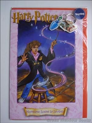 HARRY POTTER GREETING CARD WITH NOVELTY KEY RING