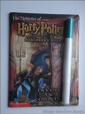 THE MYSTERIES OF HARRY POTTER AND THE SORCERER’S STONE INVISIBLE IMAGE COLOURING BOOK