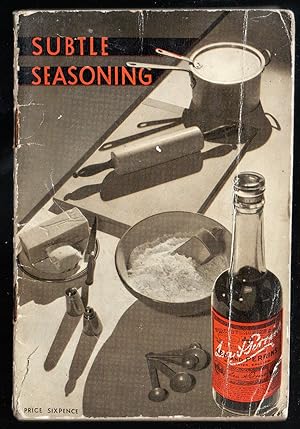 Subtle Seasoning - a Little Book of Recipes