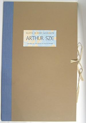 Santa Fé Poet Laureate Arthur Sze (Signed)