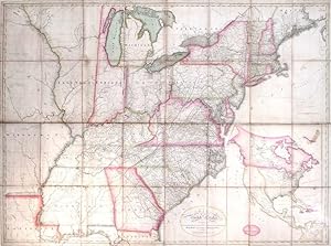 Bradley's Map of the United States