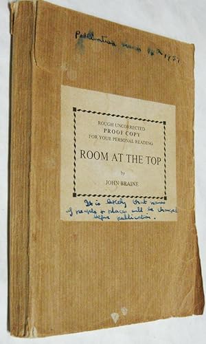 Room at the Top (First Edition | Uncorrected Proof)