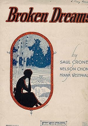 Broken Dreams - Vintage Sheet Music