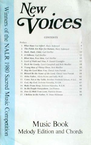 New Voices Music Book Melody Edition and Chords