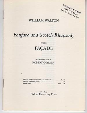 Excerpts from Facade (arranged for Band) & March for Concert Band [MINIATURE EXAMINATION/PERUSAL ...